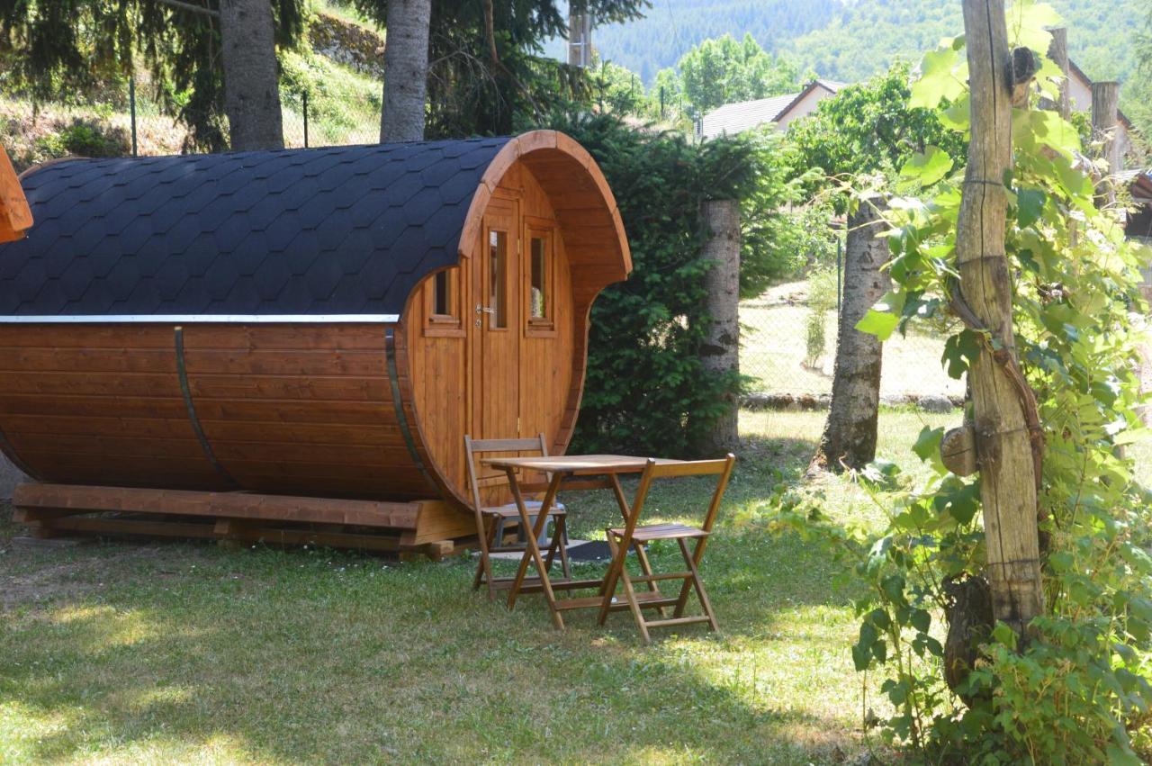 Camping Chon Du Tarn Bédouès Exterior foto
