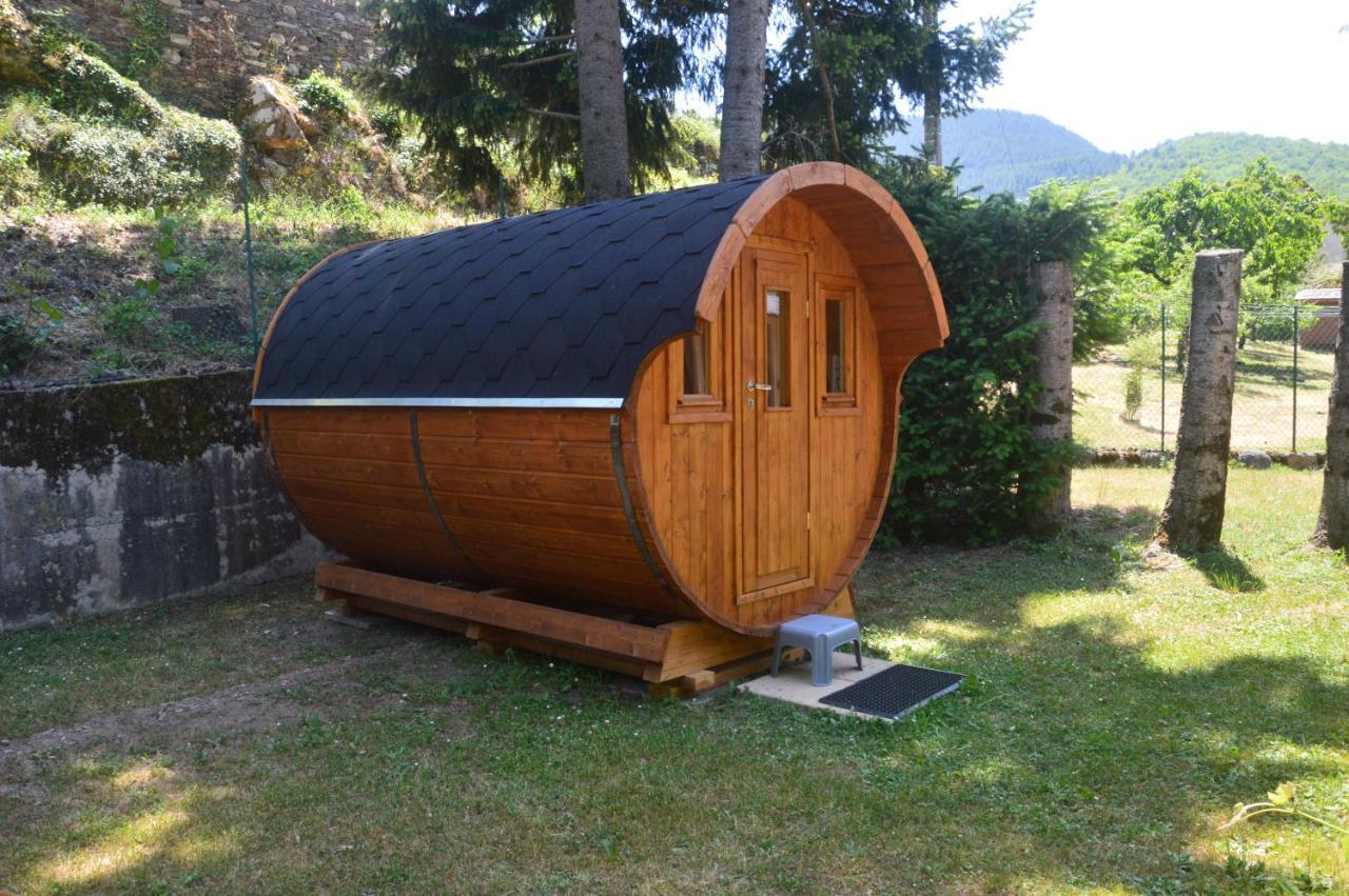 Camping Chon Du Tarn Bédouès Exterior foto