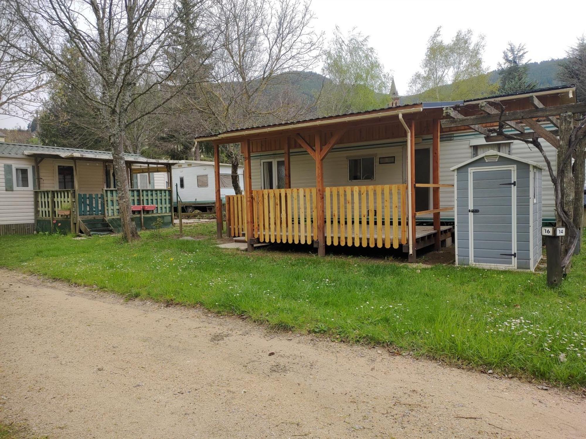 Camping Chon Du Tarn Bédouès Exterior foto